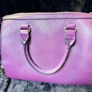 Charming Charlie Vibrant Purple Shoulder Bag